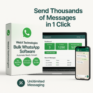 Buy WhatsApp Marketing Software | Bulk Messaging Tool – WebX